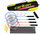 Carlton Badminton Set (4x Schläger, 3x Bälle, 1x Netz, 1x Tasche)